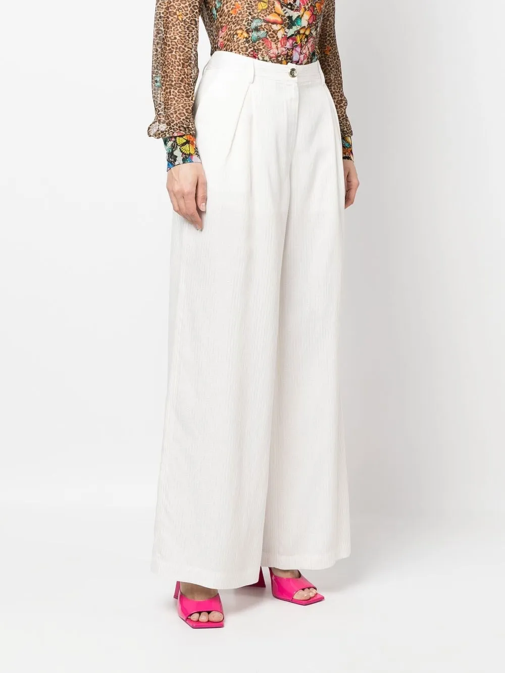Blugirl Trousers In White