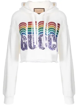 Gucci sequin hoodie 2025