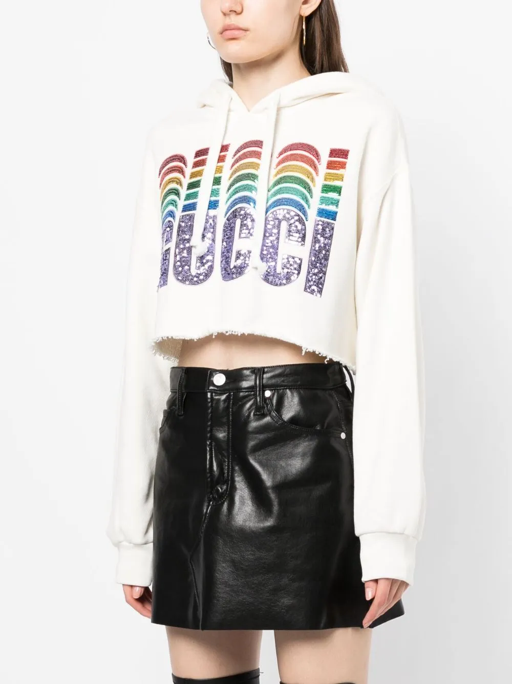 Gucci sequin 2025 hoodie