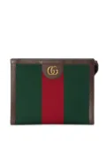 Gucci Web Double G beauty case - Green