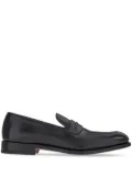 Ferragamo slip-on leather penny loafers - Black