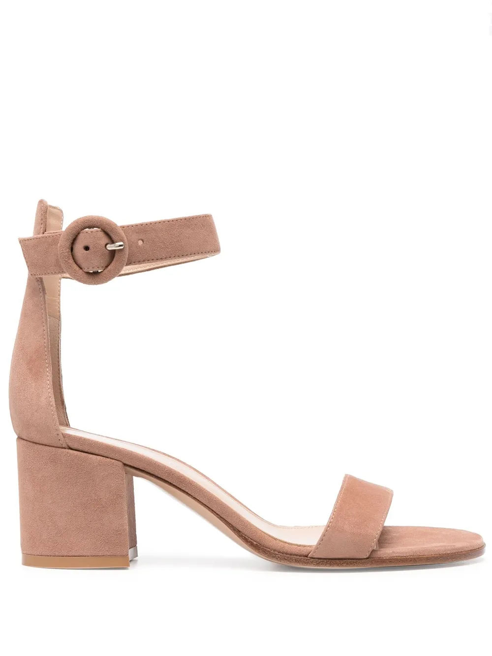 Gianvito Rossi 60mm Ankle Strap-fastening Sandals In Neutrals