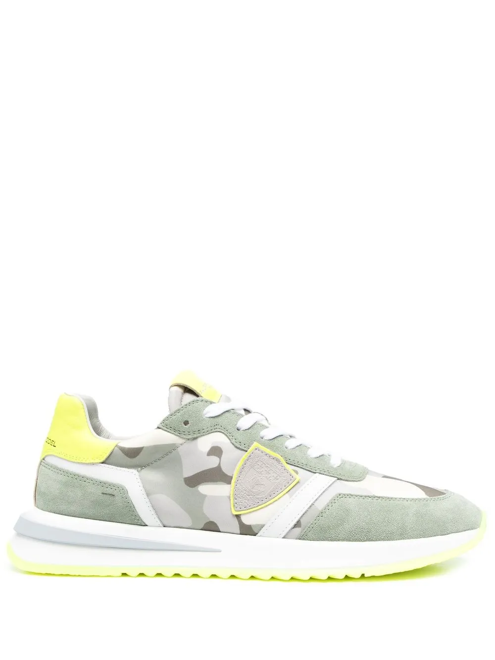 

Philippe Model Paris camouflage-print low-top sneakers - Green