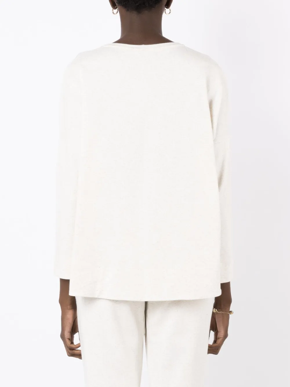 Lenny Niemeyer Moletinho Long-sleeved T-shirt In Neutrals