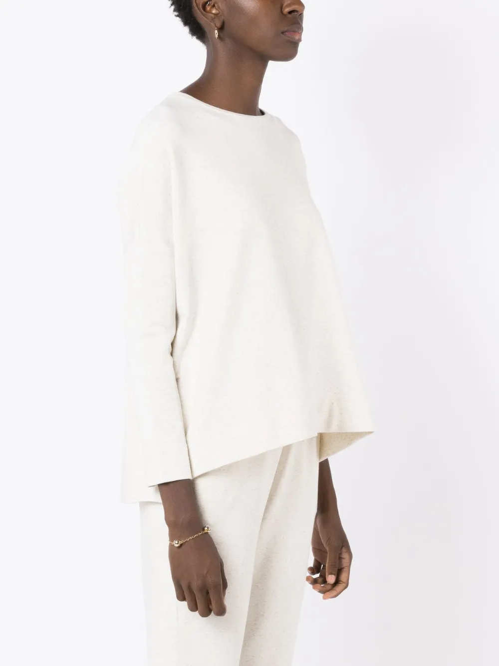 Lenny Niemeyer Moletinho Long-sleeved T-shirt In Neutrals