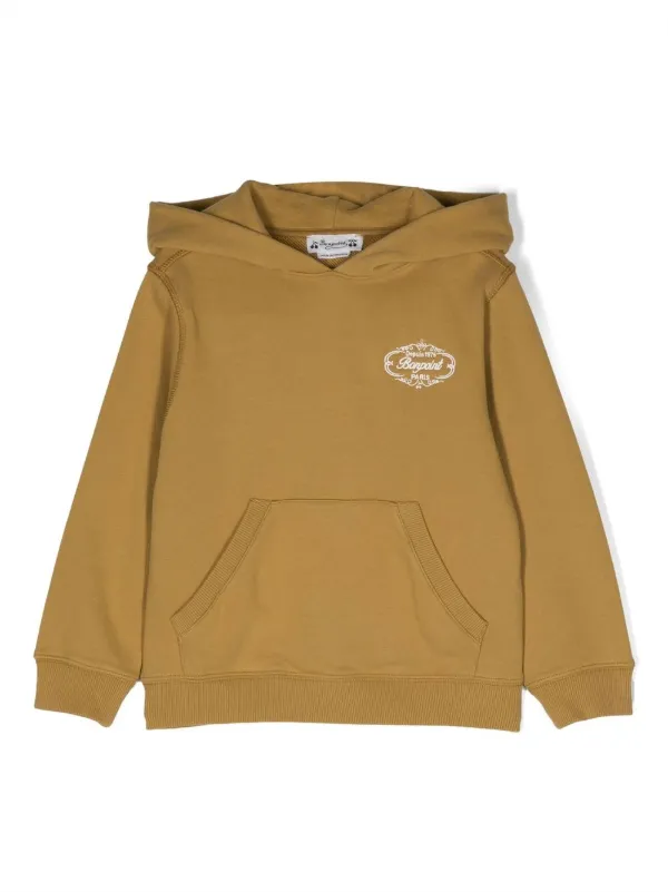 Bonpoint ロゴ パーカー | イエロー | FARFETCH JP