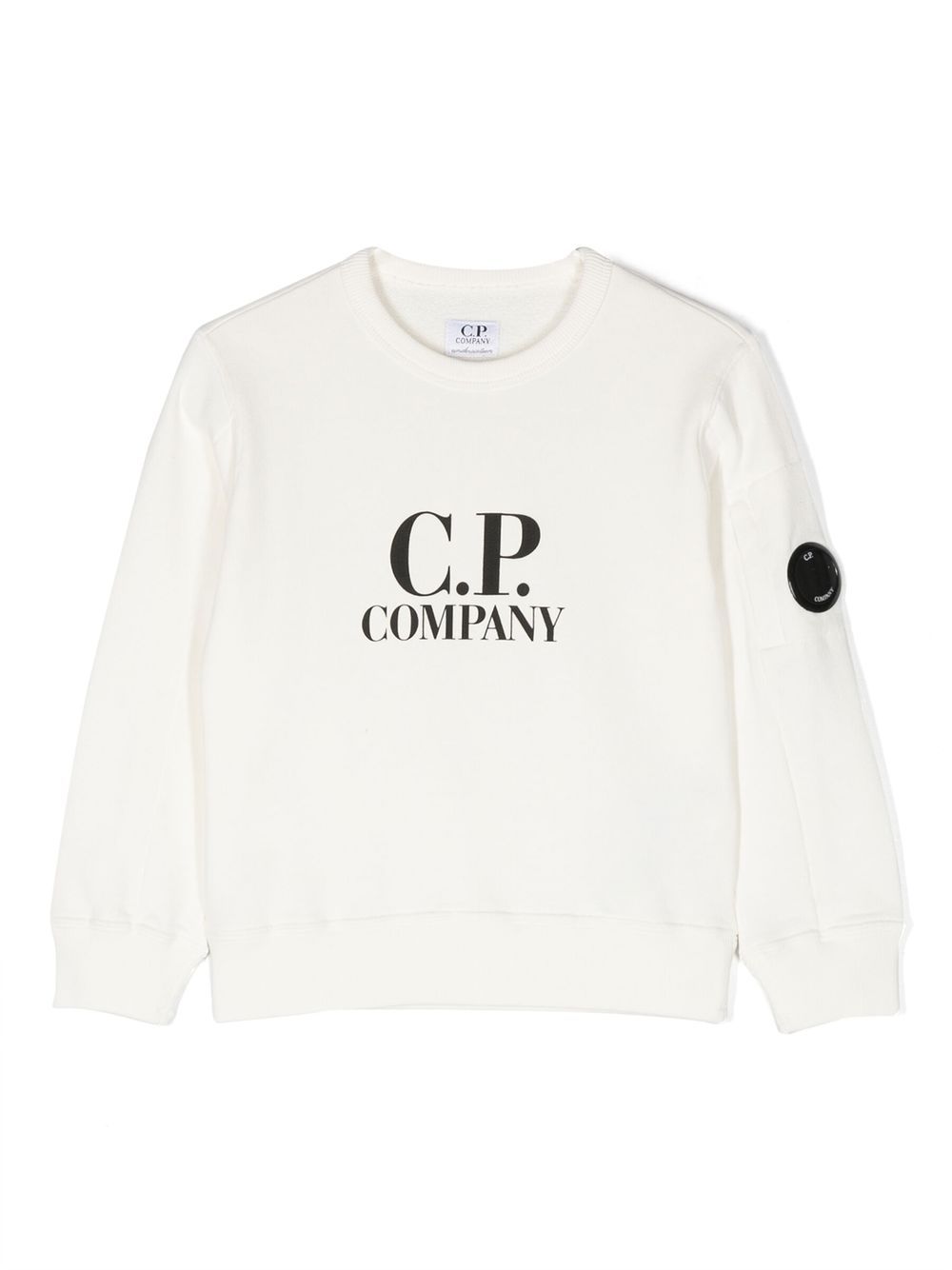 Cp company white sales sweatshirt