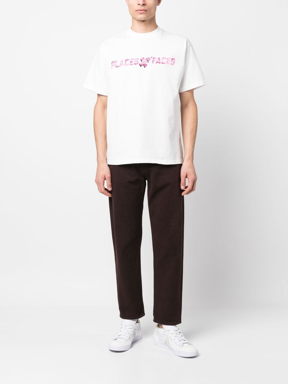 PLACES+FACES logo-print Cotton T-shirt - Farfetch