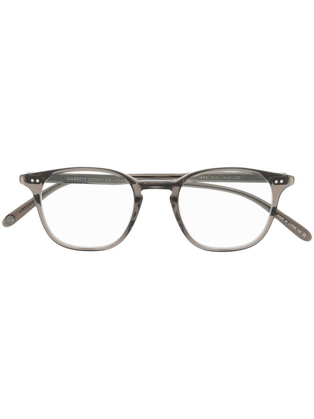 Garrett Leight Round-frame Design Glasses