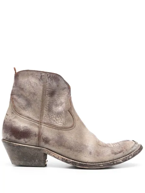 Golden Goose almond-toe ankle boots
