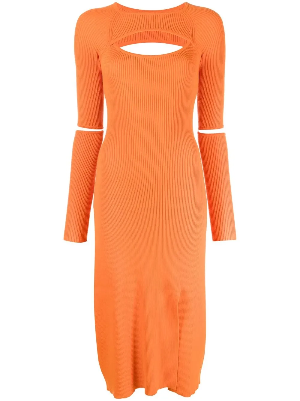 

Koché vestido midi con mangas removibles - Naranja