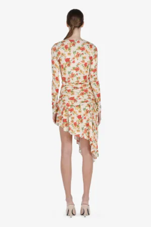 Floral-Print Dress