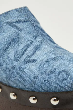 Logo-Embossed Clogs