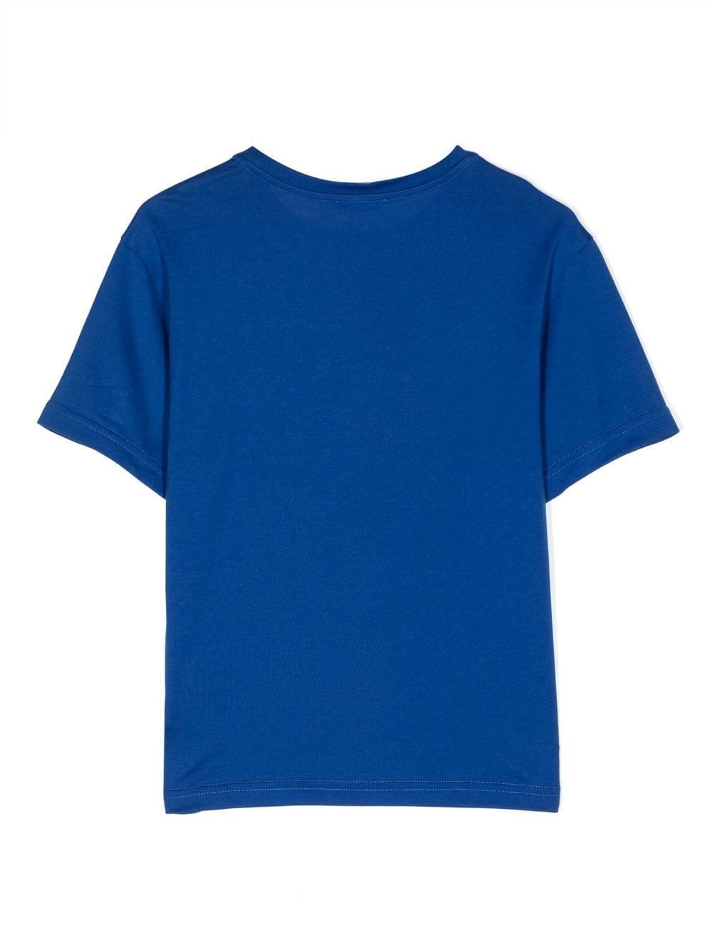 Dolce & Gabbana Kids T-shirt met logoprint - Blauw