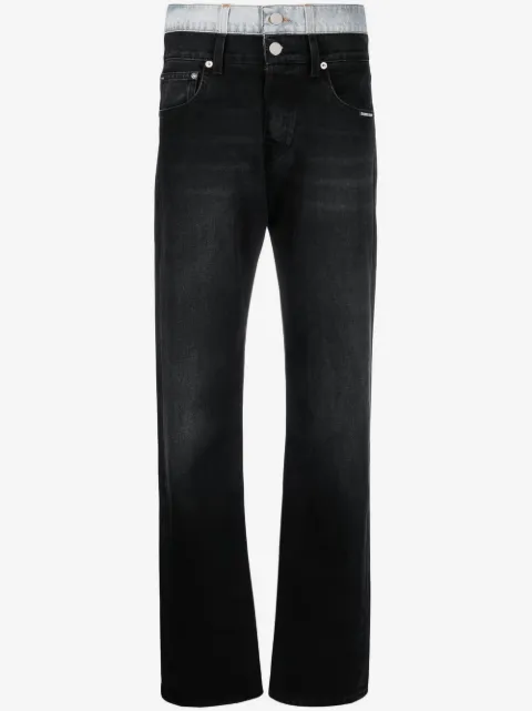 VTMNTS mid-rise straight-leg jeans