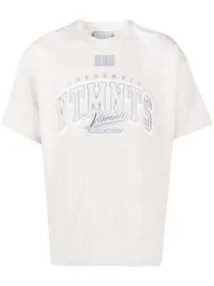 Tシャツ・カットソー VTMNTS Men T-shirt White VL14TR360B WHITE BLACK VTMNTS Men's Big Barcode T-Shirt in White VTMNTS