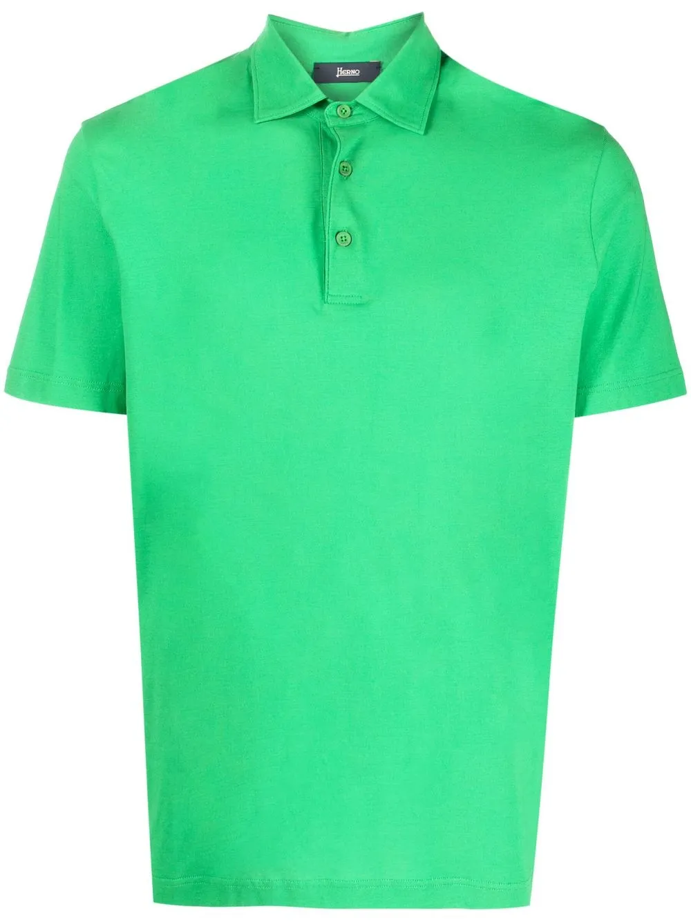 

Herno button-placket polo shirt - Green