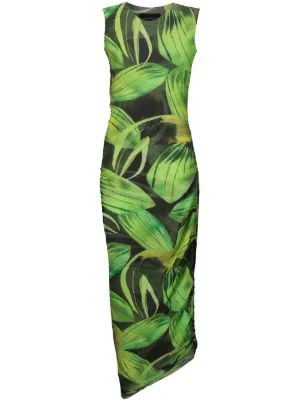 sachin and babi light blue dress Dusty Blue & Brown Floral Louisa Maxi Dress