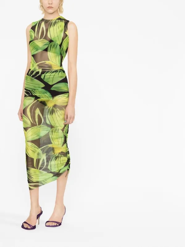louisa ballou green dress Louisa Ballou King Tide Dress in Green main image 0