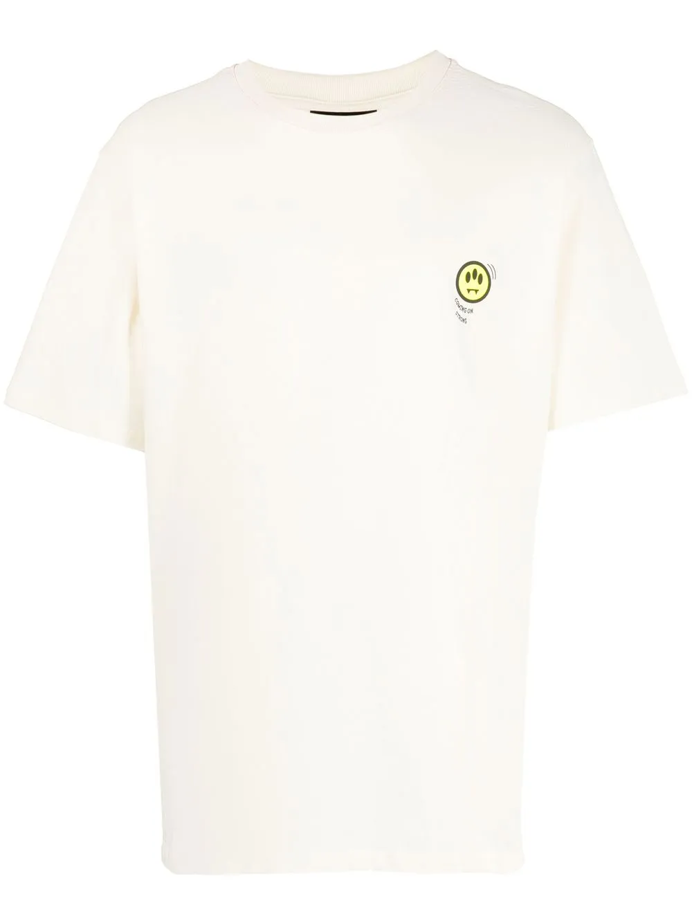 

BARROW logo-print detail T-shirt - Neutrals