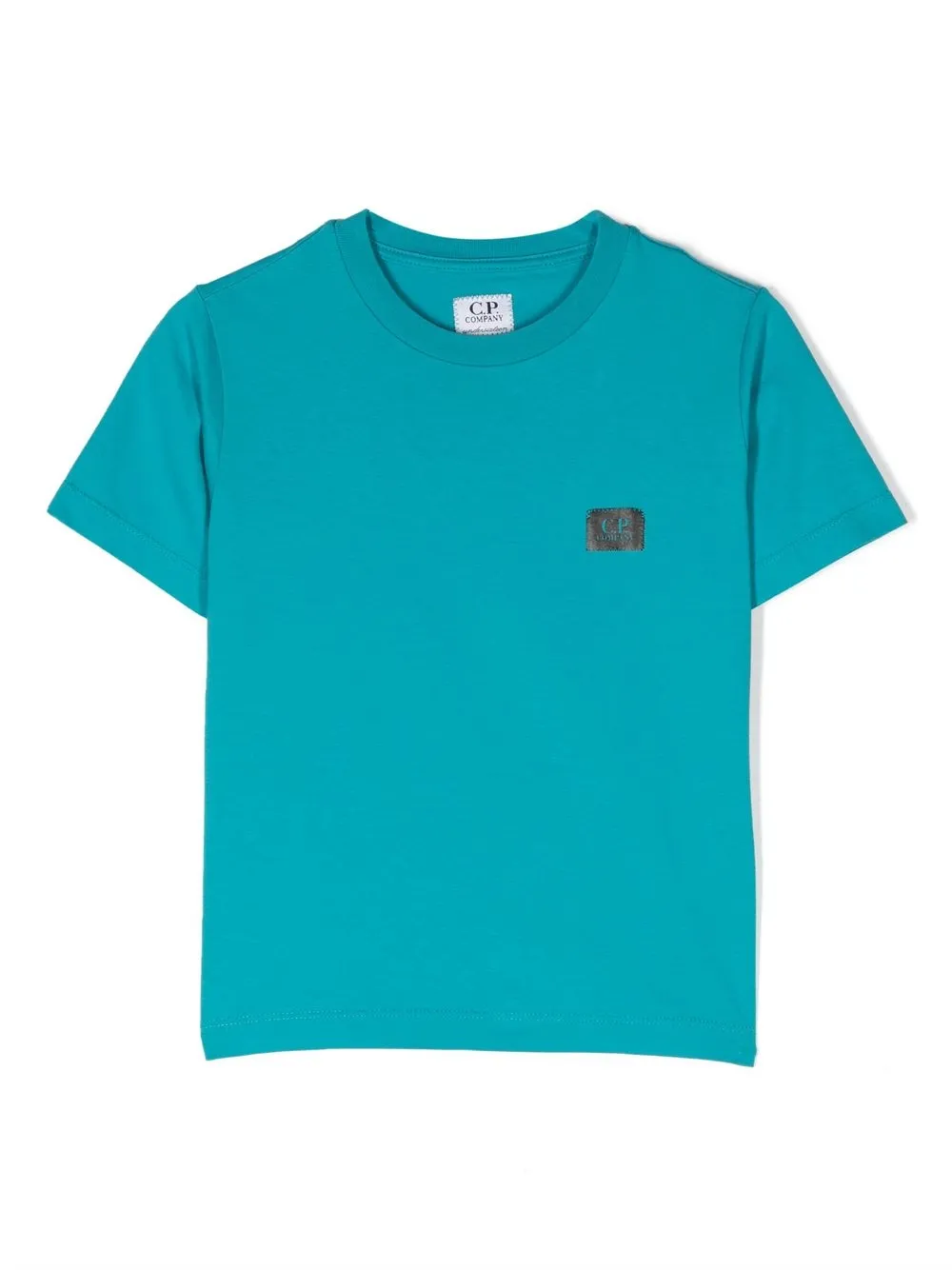 

C.P. Company Kids playera con cuello redondo - Azul