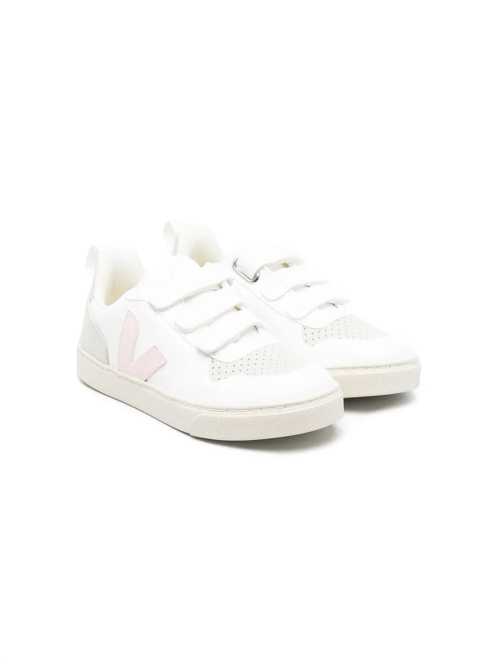 VEJA Kids V-10 touch-strap sneakers