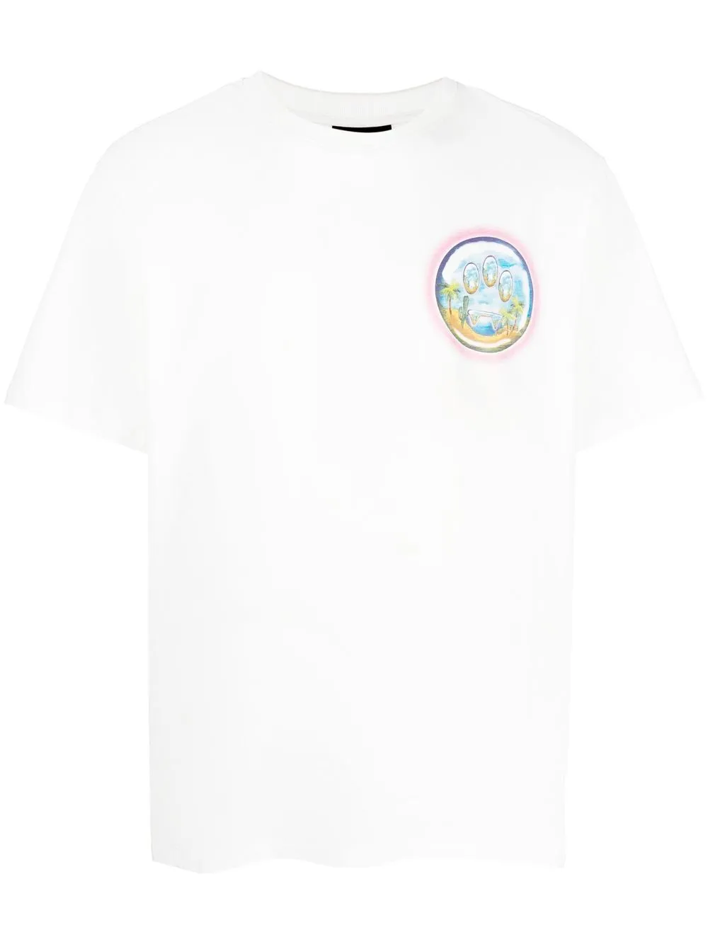 

BARROW playera con logo estampado - Blanco