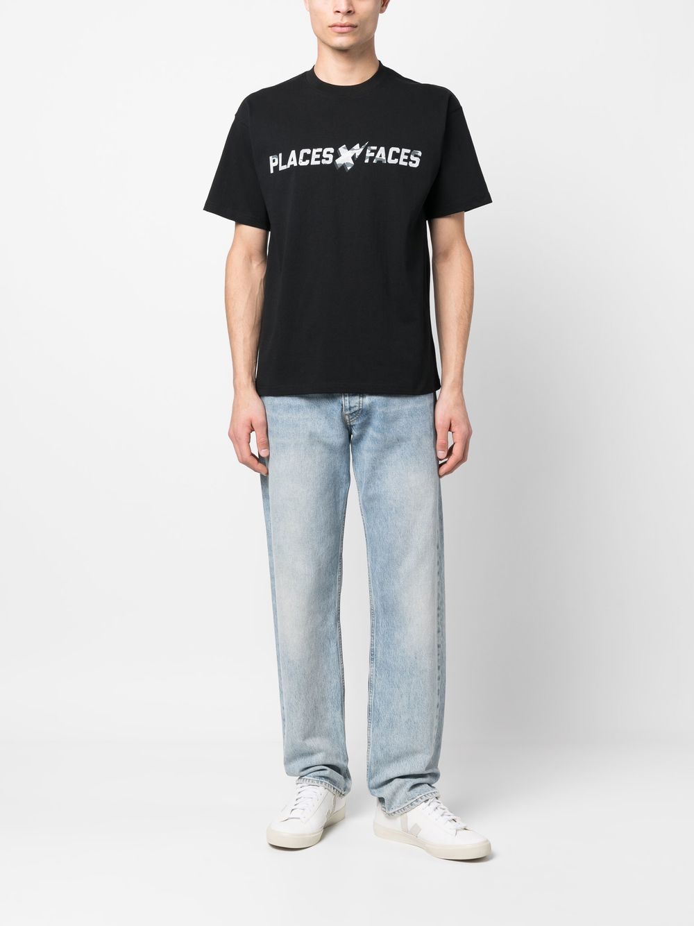 PLACES+FACES logo-print Cotton T-shirt - Farfetch