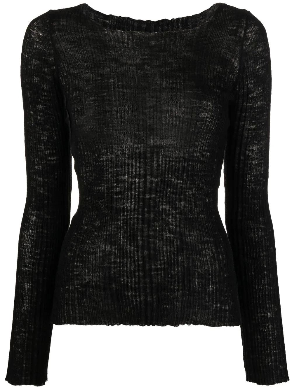 

Roberto Collina ribbed-knit top - Black