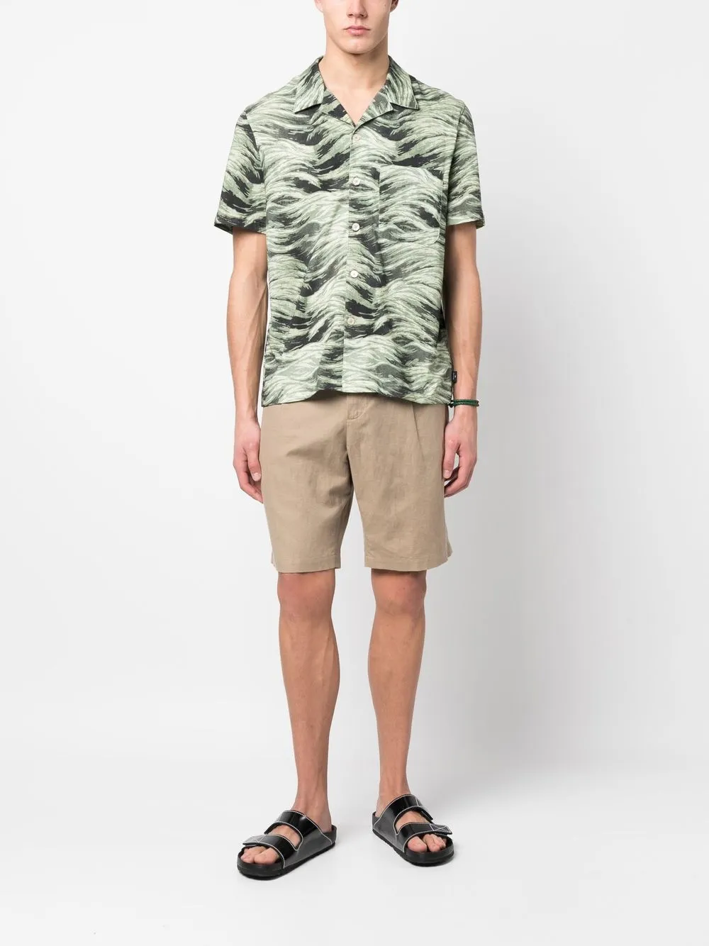 PS Paul Smith Overhemd met print - Groen