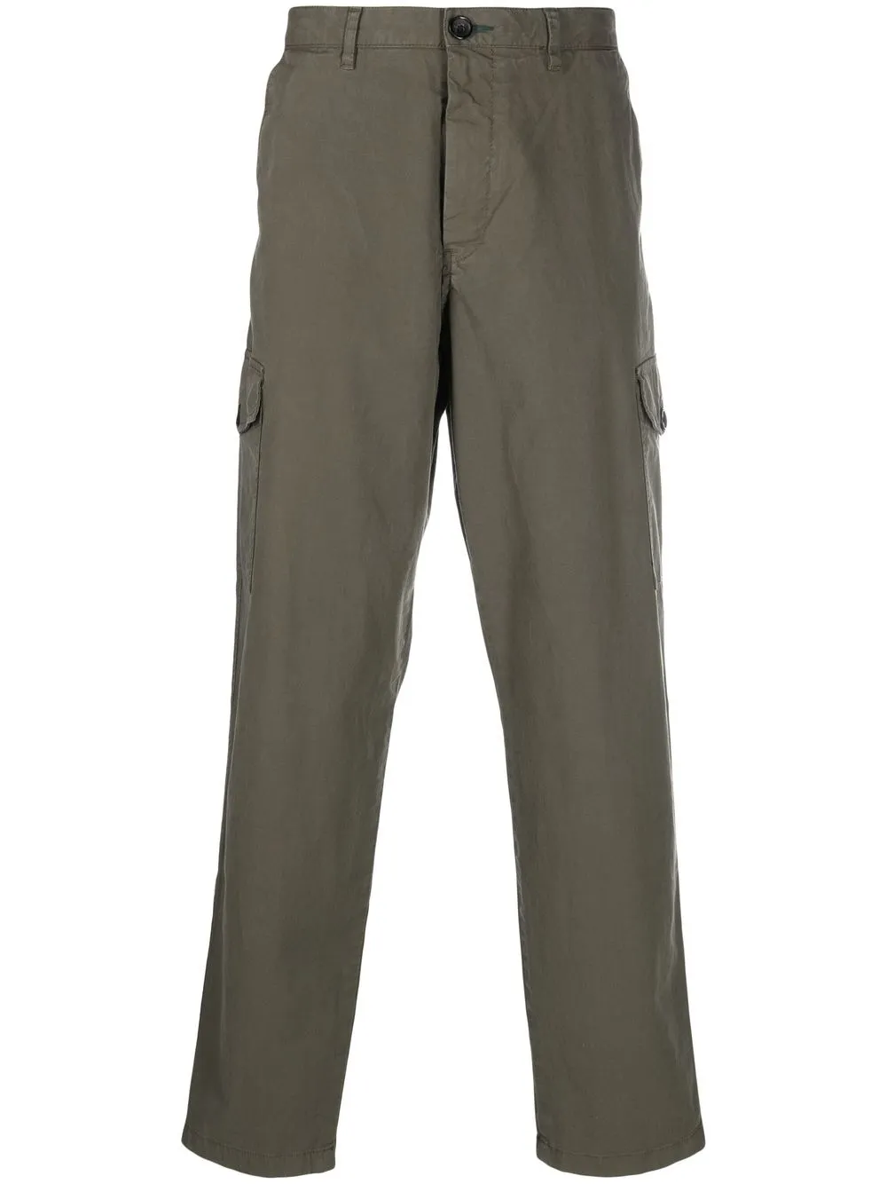 

PS Paul Smith straight leg cargo trousers - Green