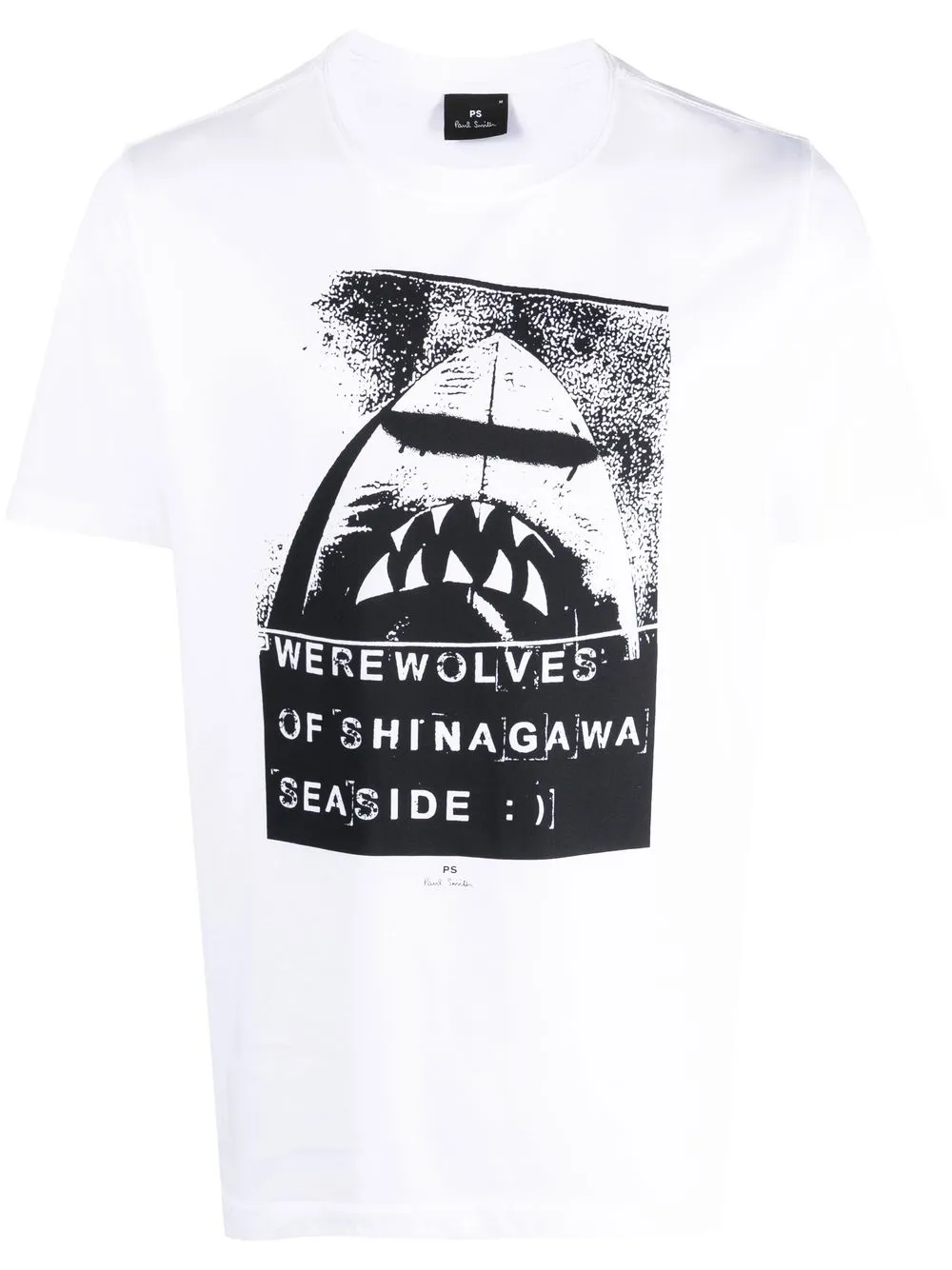 

PS Paul Smith playera con estampado gráfico - Blanco
