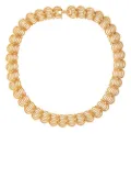 Susan Caplan Vintage 1980s Napier filigree links necklace - Gold
