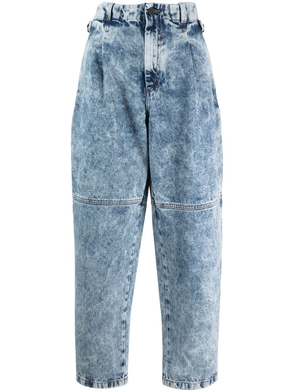 The Mannei High-waisted Shobak Jeans In Blue