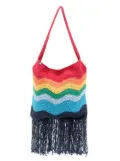 Nannacay Priya crochet shoulder bag - Multicolour