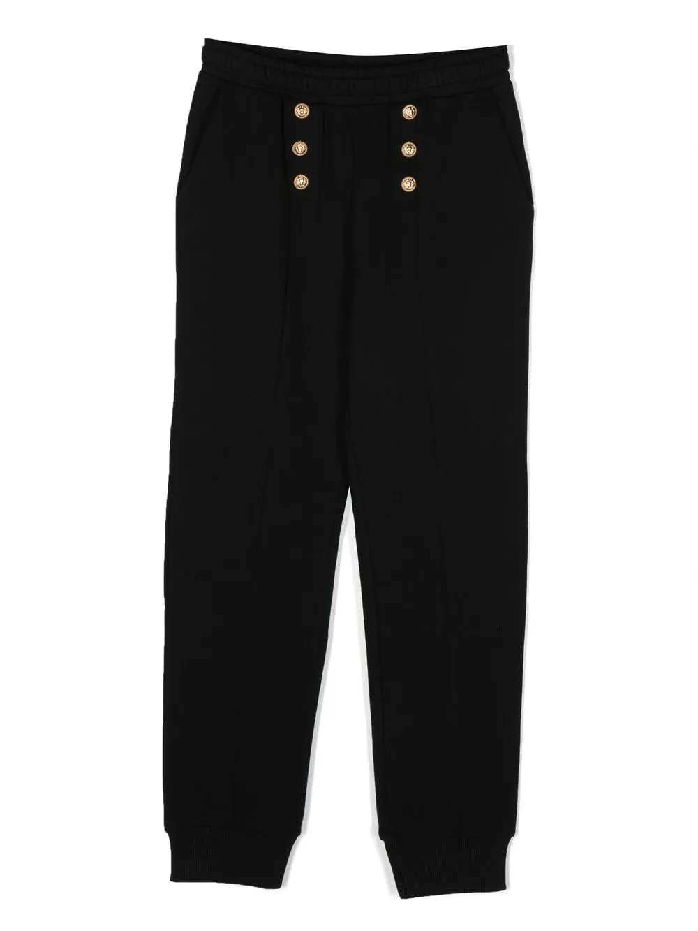 

Balmain Kids button-front track pants - Black