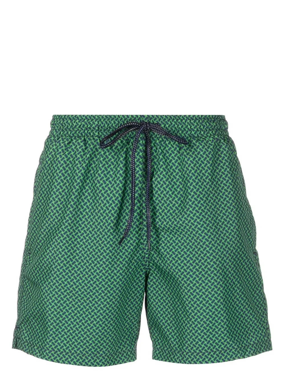 

Drumohr all-over graphic-print swim shorts - Green