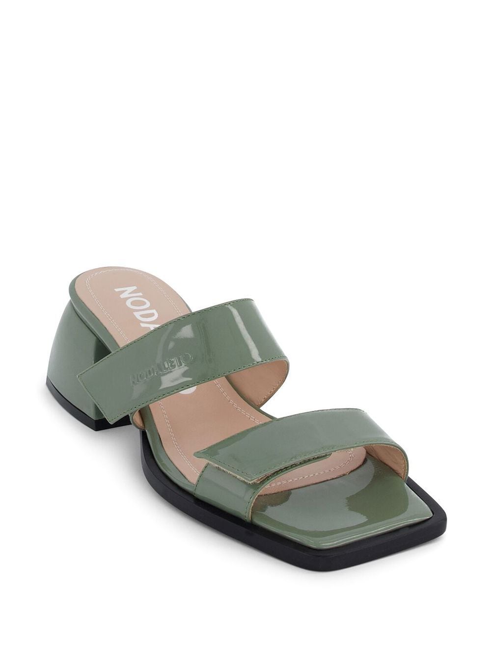 Nodaleto Sandalen met dubbel bandje - Groen