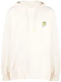 BARROW embroidered-logo hoodie - Neutrals