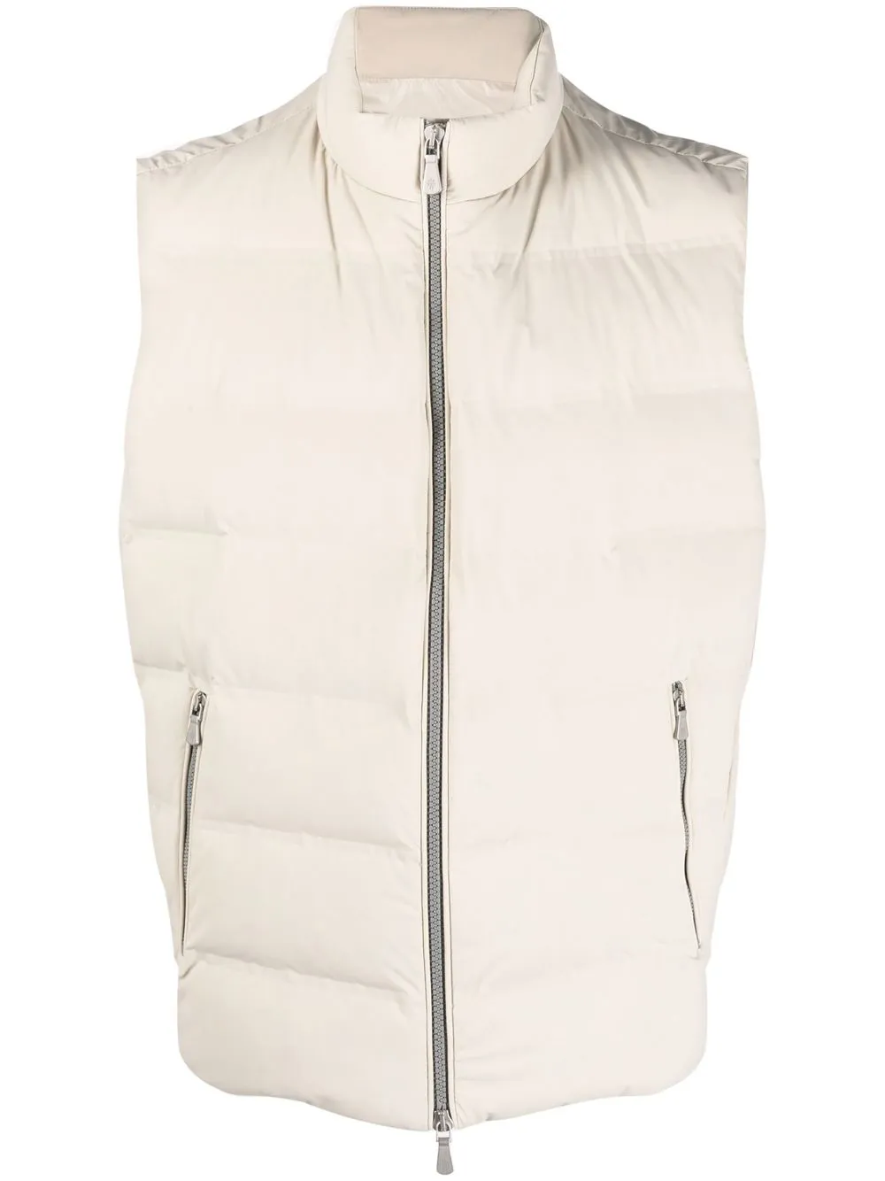 

Eleventy feather-down padded gilet - Neutrals