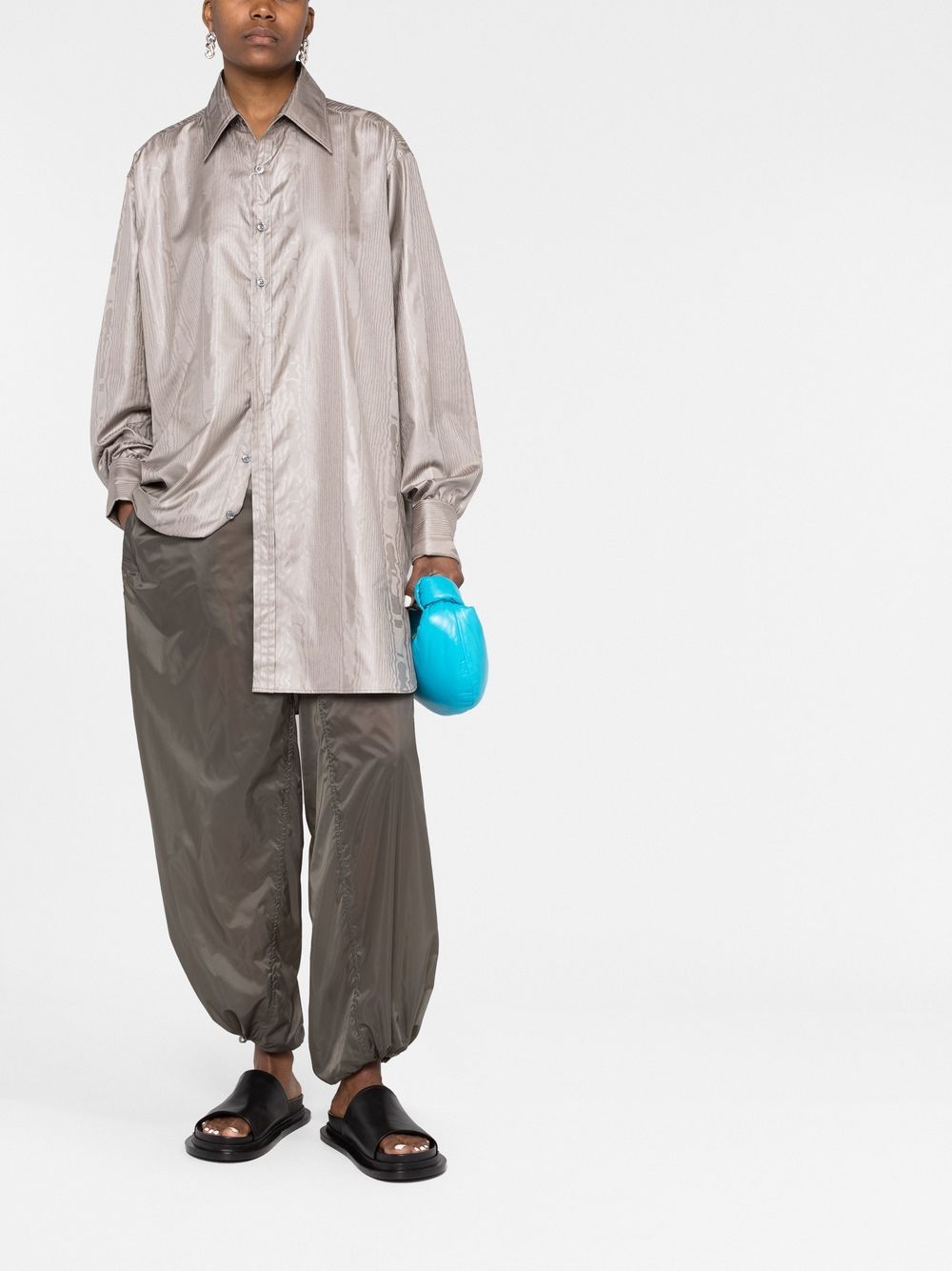 Maison Margiela Oversized blouse - Grijs