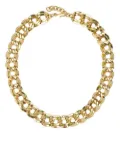 Monet Pre-Owned 1980s chunky curb chain necklace - Gold