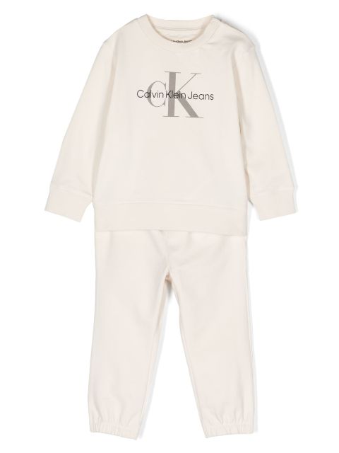 Calvin Klein Kids Set di tre tute con stampa