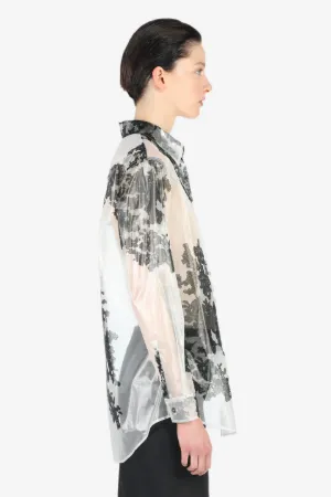 Lace-Print Shirt