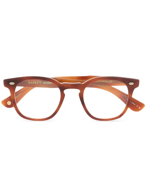 Garrett Leight round-frame design glasses