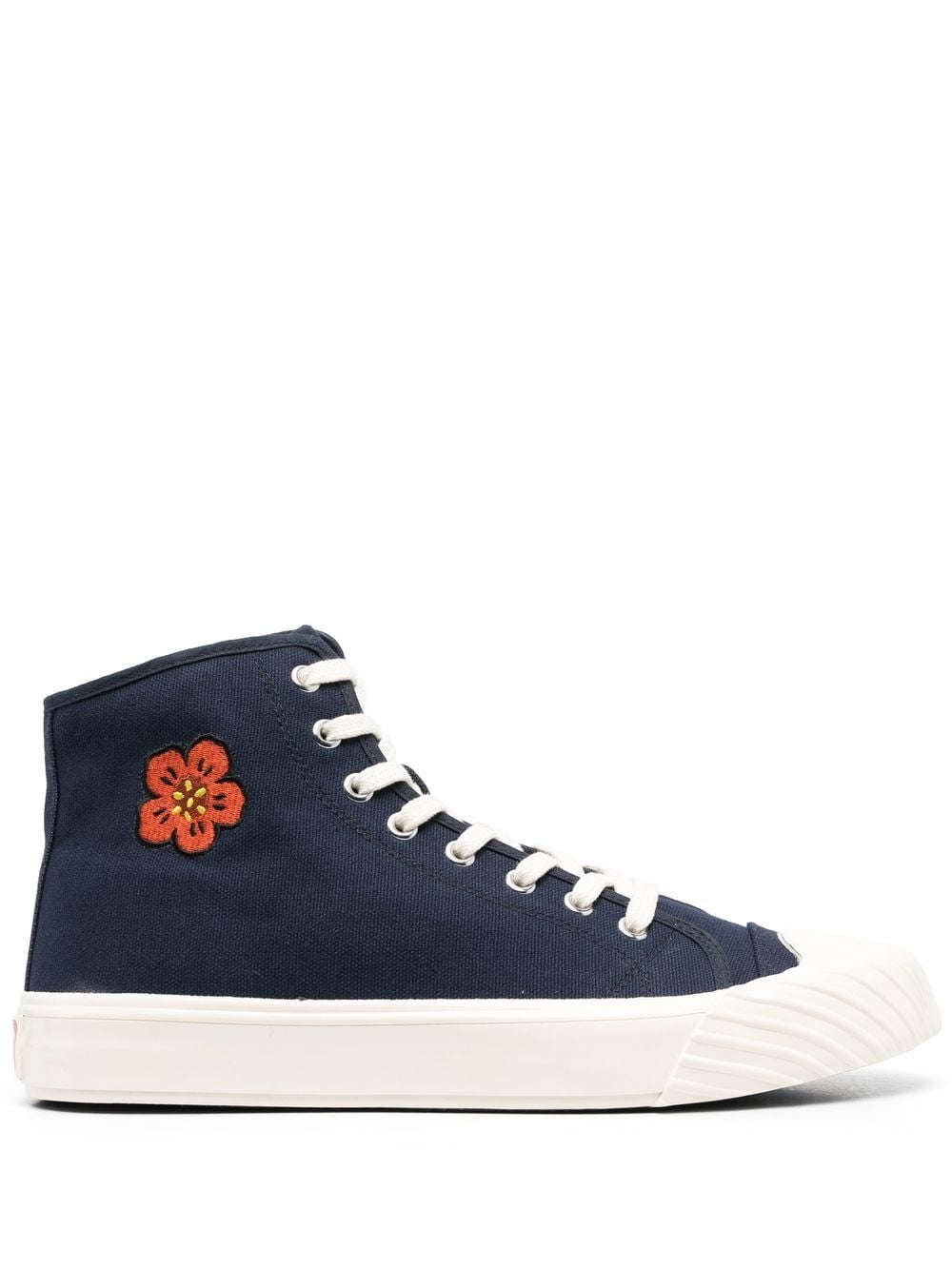KENZO HIGH-TOP LACE-UP SNEAKERS