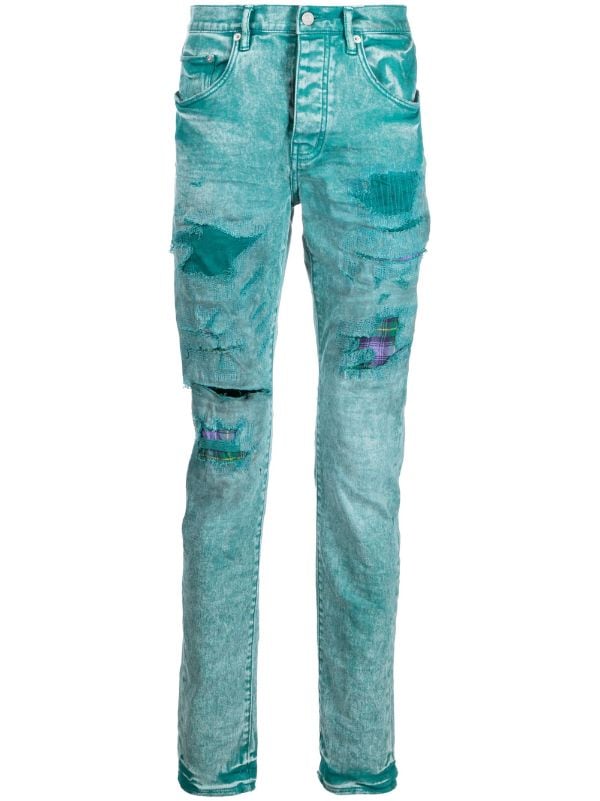 Purple Brand Distressed Skinny Cut Jeans - Farfetch