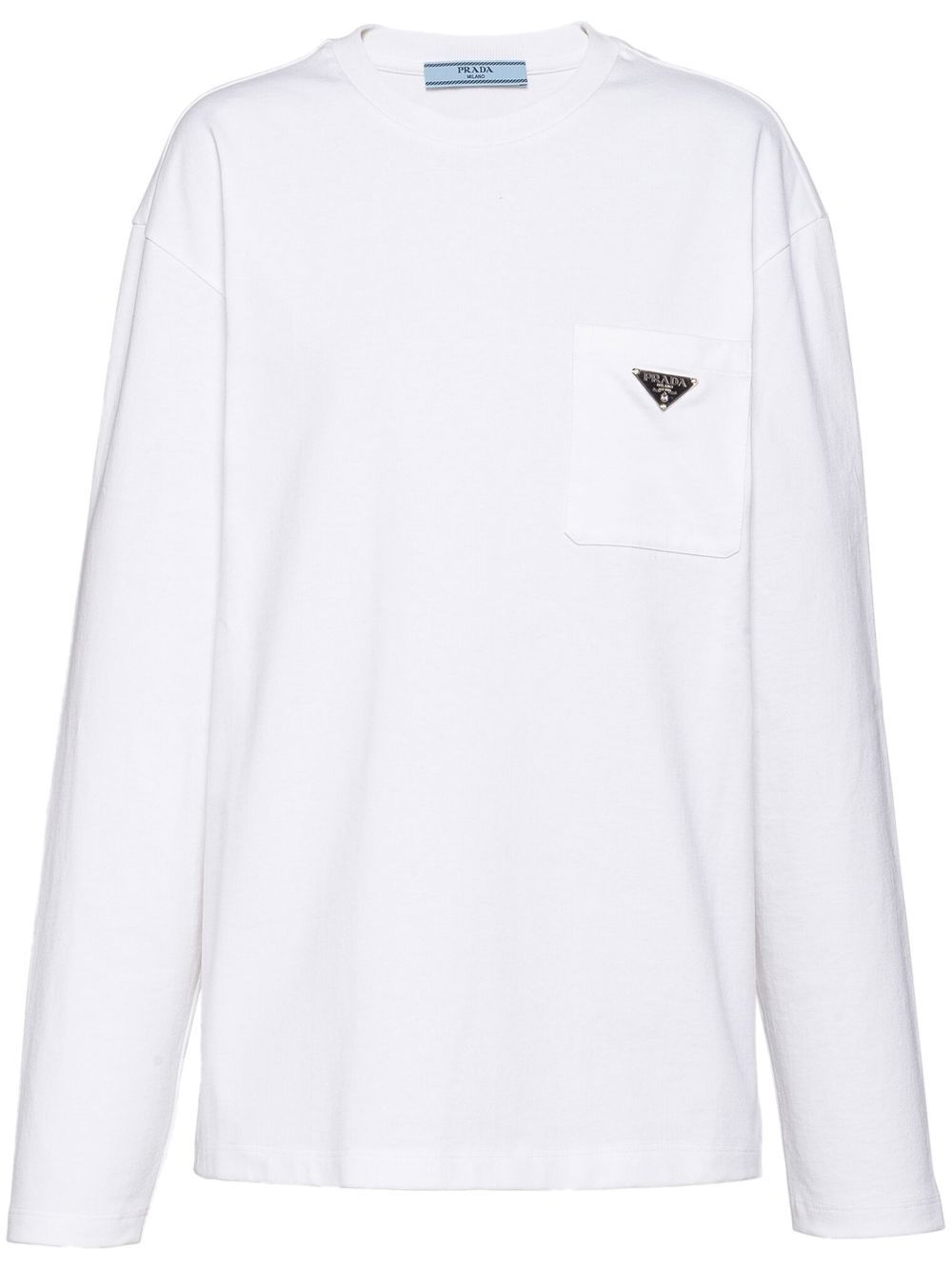 Prada Camiseta Com Bolso e Logo - Farfetch