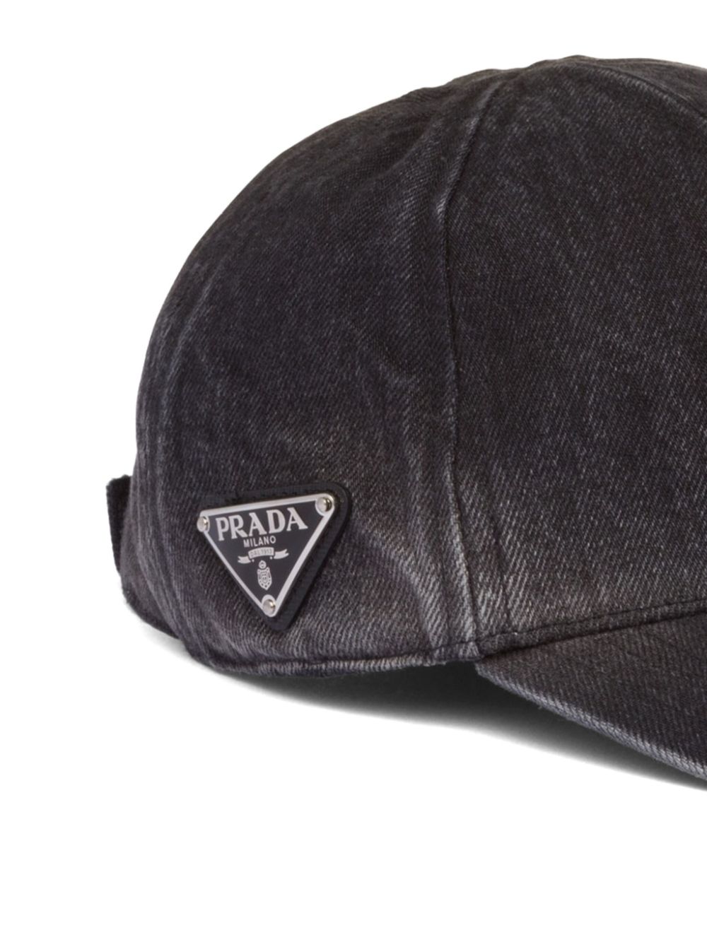 Prada denim cap - Black