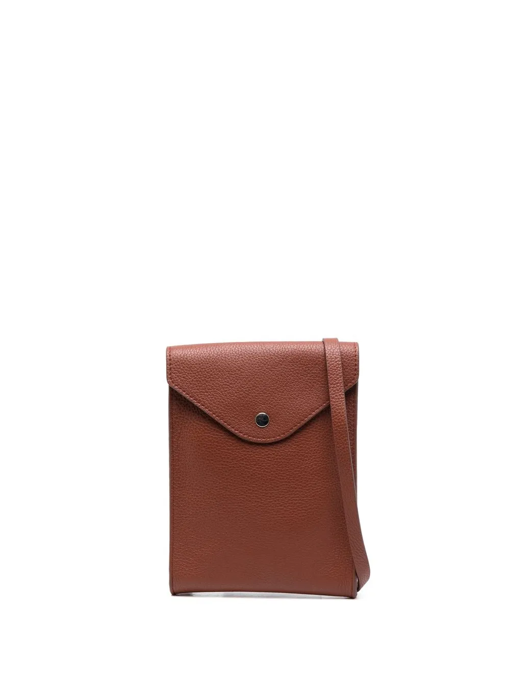 

Lemaire leather messenger bag - Brown